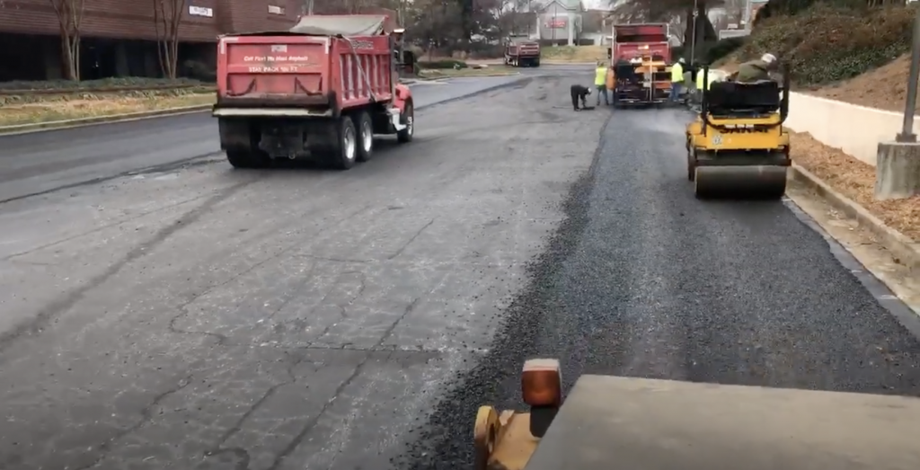 commercial asphalt and concrete paving
