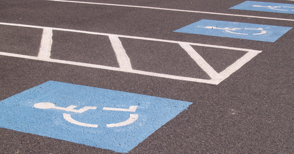 ADA Compliant Parking Lot Striping Atlanta, Georgia